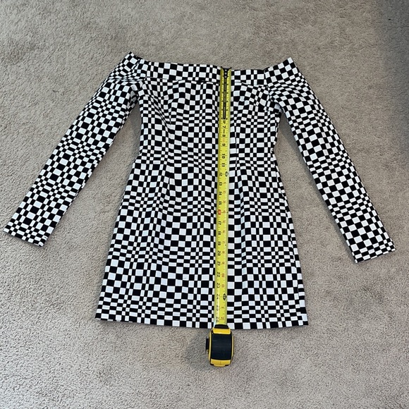 NEW!! Zara black and white plaid dress 👗 - Picture 7 of 13
